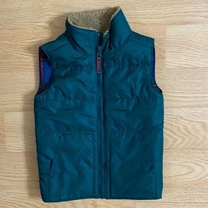 Dark Green Puffer Vest